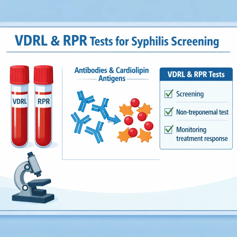 تست VDRL / RPR در آزمایش خون به چه منظور گرفته می‌شود؟ - آزمایشگاه سعید